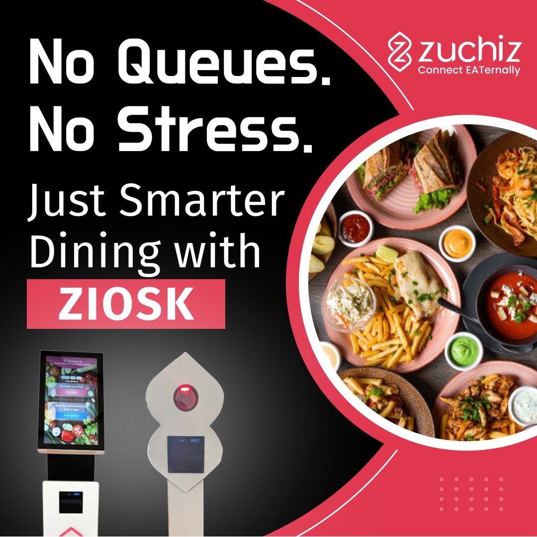ZuchizApp's tweet photo. 🚫 No lines. ✅ No stress. 💯 Just smart dining with ZIOSK

Your table’s ready before you are 😉

#ZIOSK #Zuchiz #SmartDining #QuickOrder #EatSmart #Zuchiz #ZuchizMoments #ZuchizApp https://t.co/bXsrifqyNB