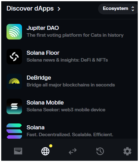 maindrop3's tweet image. I love the view of the &quot;Ecosystem&quot; filter