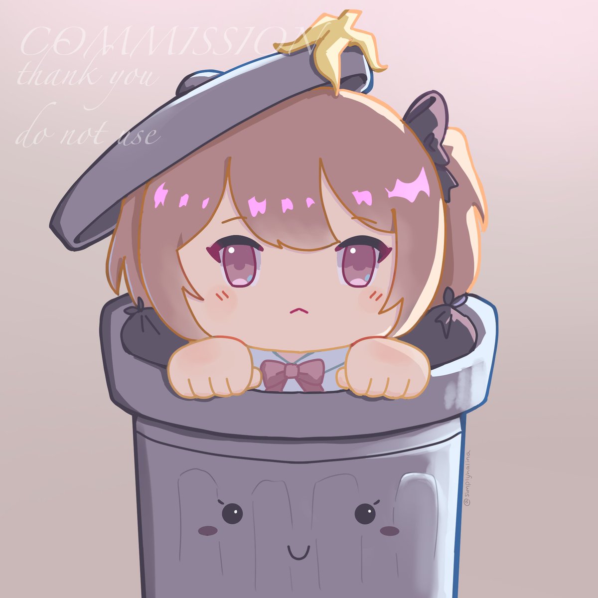 simplyhalina's tweet photo. comm for @weebtrashorg , thank you! 
pick up a badge of this design at their booth at youmacon! https://t.co/74dMJr5pjP