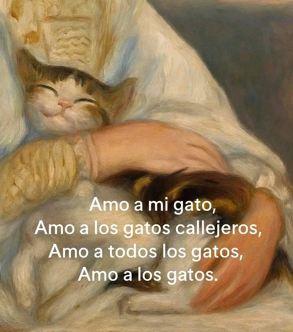 Tiofelino's tweet image. A todos los gatos ❤️🐱🐾