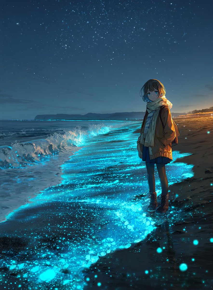 寒くなった海