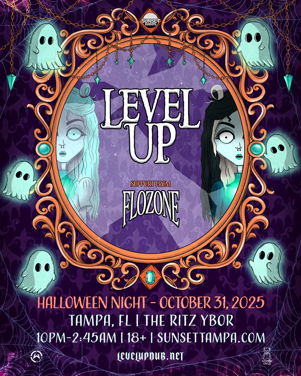 sunsetevents's tweet photo. Next Friday is #Halloween!! 🎃 We've got @levelupdub &amp; @flozonebass at @theritzybor  for all the spooky wubs! 🔊 Grab your tickets online today. https://t.co/fSRuNKzThH https://t.co/iVDmqmAPUJ
