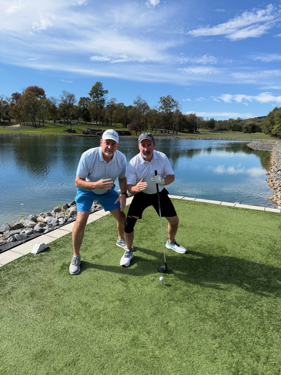 What was said: “Smile.”

What we heard: “Give your best 80s pro wrestling tag team pose!” <a href="/MasterSasser/">Mark Sasser</a>