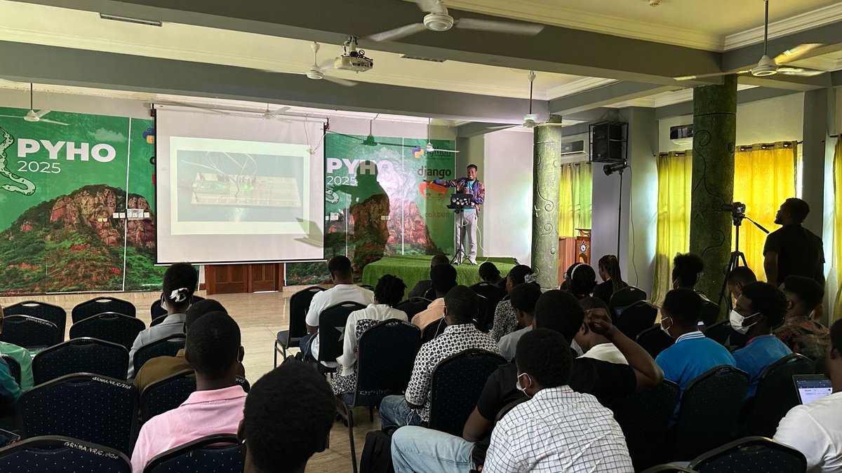 PythonHo's tweet image. @BediakoNya73715 🚀 Just wrapped up an exciting session on **Demystifying Robotics & IoT with MicroPython** at #PyHo2025