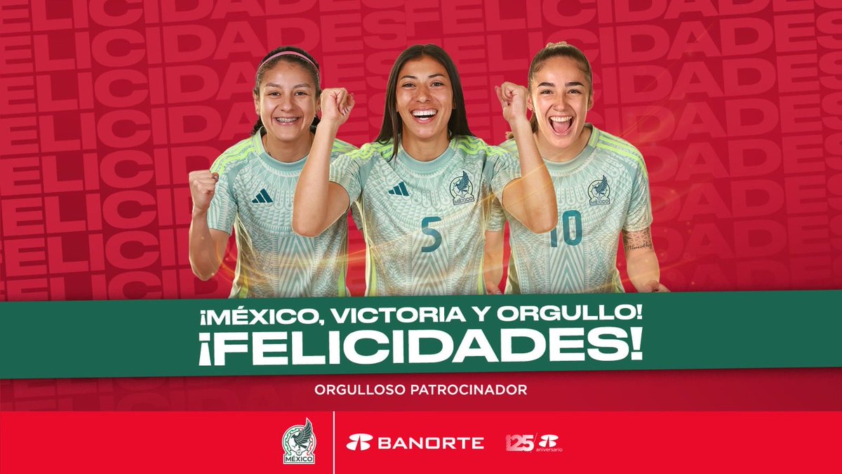 👏 ¡Bien hecho, <a href="/Miseleccionfem/">Selección Nacional de México Femenil</a>! Hicieron un gran trabajo.