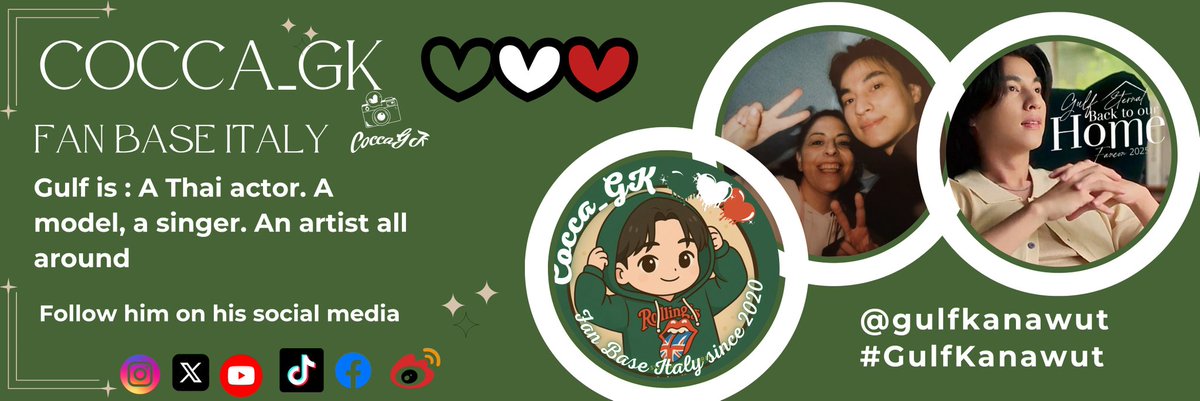 Cocca_GK's tweet image. ✿.。.:*🗓️24.10.25⚽𝕘υlƒ⚽*.:。.✿
Hello everyone as you can see from my header and pfp something big has changed 😊.
After many years supporting Gulf through my fan page. I decided to turn it into a fan base where all phi2 can get to know Gulf through my past, present and…