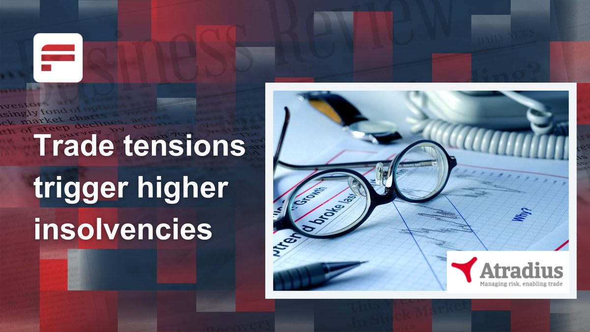 📉 Global #Insolvencies on the Rise Amid #Trade Tensions and #Economic Uncertainty

Insolvencies are projected to increase by 5% globally in 2025, following a sharp 19% rise in 2024. 

Read more➡️: febis.org/2025/10/24/ins…

#FEBIS #businessinformation #creditriskmanagement