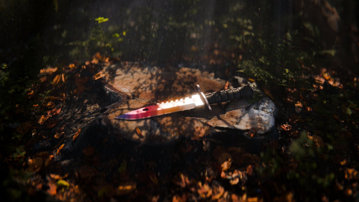 while everybody panic sells, i got myself a nice new playknife.