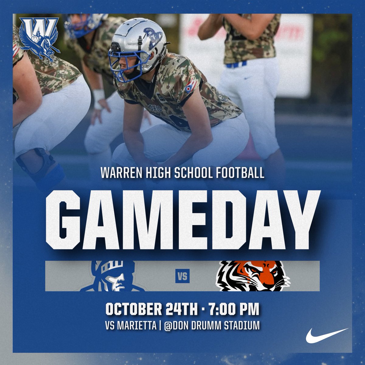 Warren Warriors Football tweet media