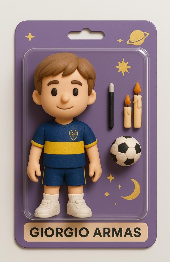 El mini Giorgio me dijo que hoy inicia tu ciclo de buena suerte.
Comparte y se dará! 🍀