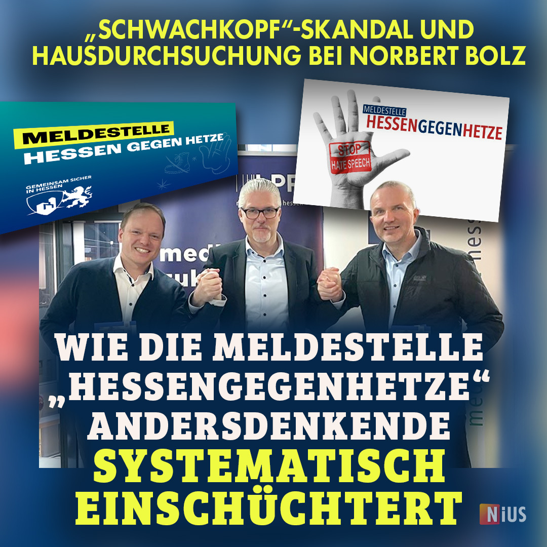 Seit Gründung habe die Meldestelle mehr als 100.000 Hinweise aus dem gesamten Bundesgebiet und dem Ausland erhalten. nius.de/gesellschaft/n…