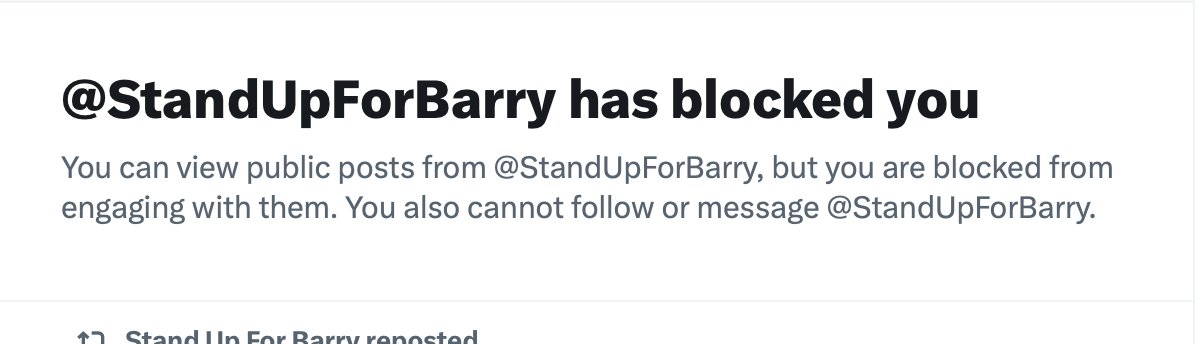 Rebartic's tweet photo. Racist and congenital idiot @StandUpForBarry blocked me before I could educate him!

#OCOWARD https://t.co/12lsvvJx2d