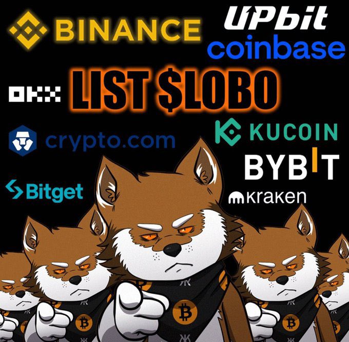 ZCipher (@zciph3r) on Twitter photo Day 45. Wen $LOBO? 🐺
Wen $LOBO?!
Who will be the next to list $LOBO (Bitcoin)?
$LOBO to $1
Wen $LOBO <a href="/krakenfx/">Kraken</a>? ✅ > Joined the Wolfpack on August 6th, 2025 🐺
Wen $LOBO <a href="/binance/">Binance</a>? ⏳
Wen $LOBO <a href="/bitgetglobal/">Bitget</a>? ⏳
Wen $LOBO <a href="/coinbase/">Coinbase 🛡️</a>? ⏳
Wen $LOBO <a href="/kucoincom/">KuCoin</a>? ⏳
Wen $LOBO Day 45. Wen $LOBO? 🐺
Wen $LOBO?!
Who will be the next to list $LOBO (Bitcoin)?
$LOBO to $1
Wen $LOBO <a href="/krakenfx/">Kraken</a>? ✅ > Joined the Wolfpack on August 6th, 2025 🐺
Wen $LOBO <a href="/binance/">Binance</a>? ⏳
Wen $LOBO <a href="/bitgetglobal/">Bitget</a>? ⏳
Wen $LOBO <a href="/coinbase/">Coinbase 🛡️</a>? ⏳
Wen $LOBO <a href="/kucoincom/">KuCoin</a>? ⏳
Wen $LOBO