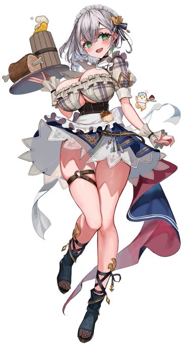 「ご注文は団長ですか?なーんちゃって❤️」 