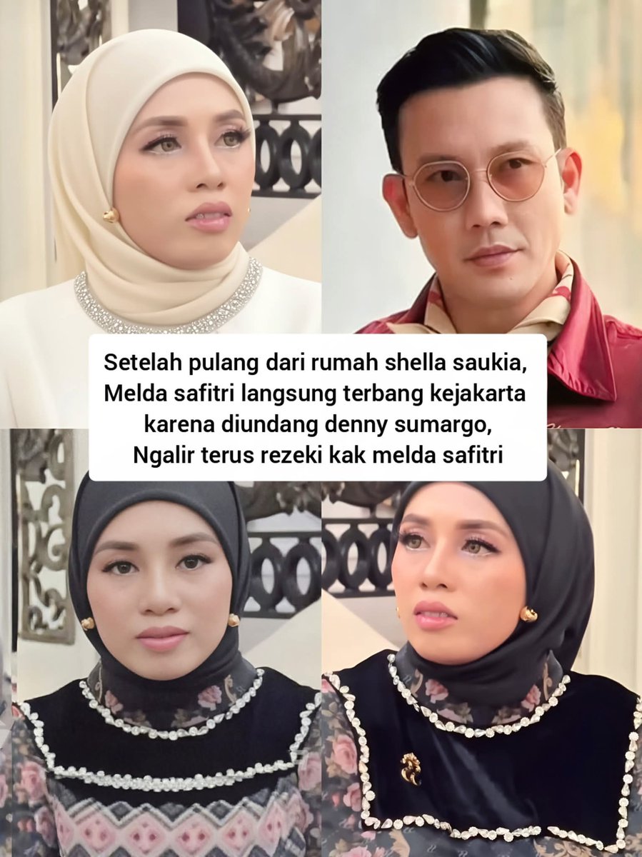 Kabar terbaru setelah pulang dari rumah kak shella saukia, Melda safitri langsung terbang kejakarta karena diundang artis ternama denny sumargo, Ngalir terus rezeki kak melda safitri