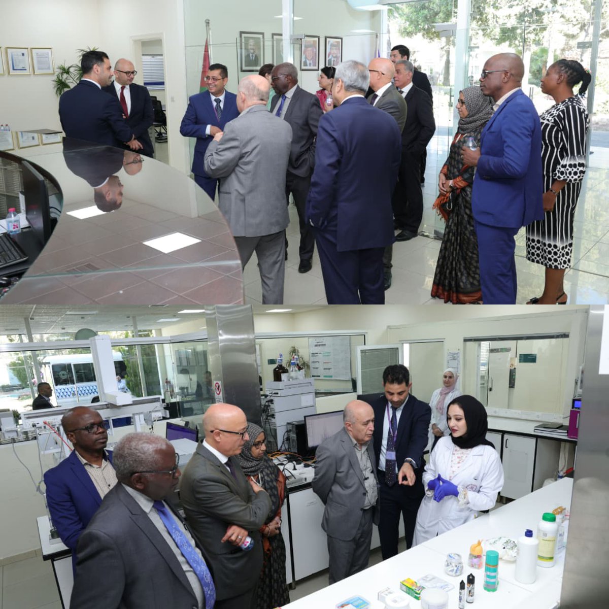 COMSATS_en's tweet image. COMSATS delegates, including TAC members &amp;amp; @ICESCO_En rep, visited @RSSJor  🇯🇴 lab facilities 🧪 for chemicals, food, water, biomed engineering 🧬 &amp;amp; environmental monitoring. RSS #scientists briefed delegation on their R&amp;amp;D work, innov. products &amp;amp; cutting-edge infrastructure.