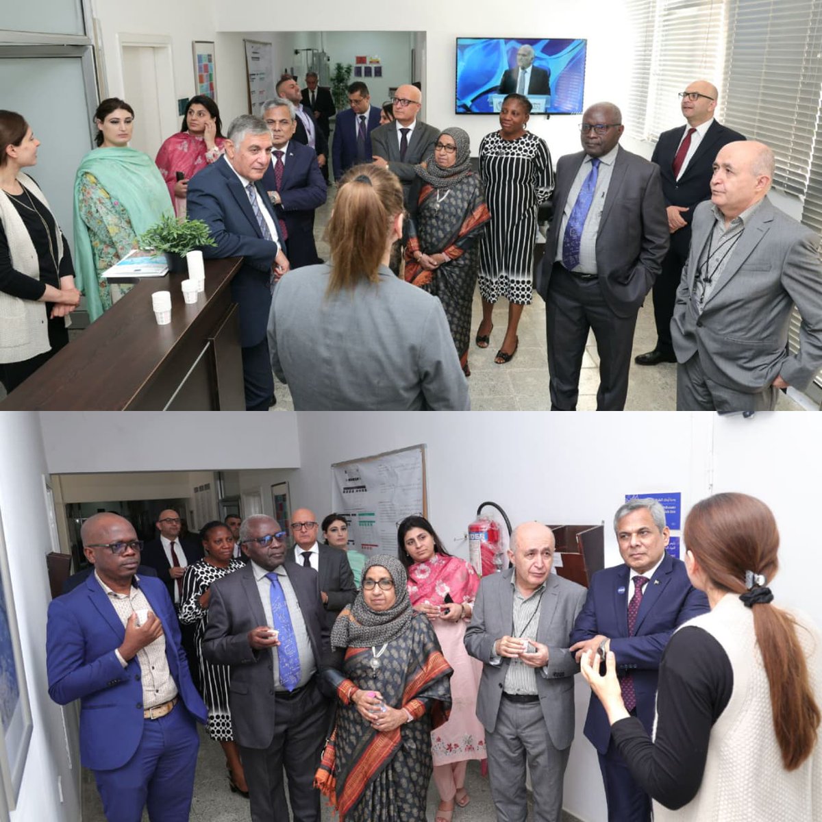 COMSATS_en's tweet image. COMSATS delegates, including TAC members &amp;amp; @ICESCO_En rep, visited @RSSJor  🇯🇴 lab facilities 🧪 for chemicals, food, water, biomed engineering 🧬 &amp;amp; environmental monitoring. RSS #scientists briefed delegation on their R&amp;amp;D work, innov. products &amp;amp; cutting-edge infrastructure.