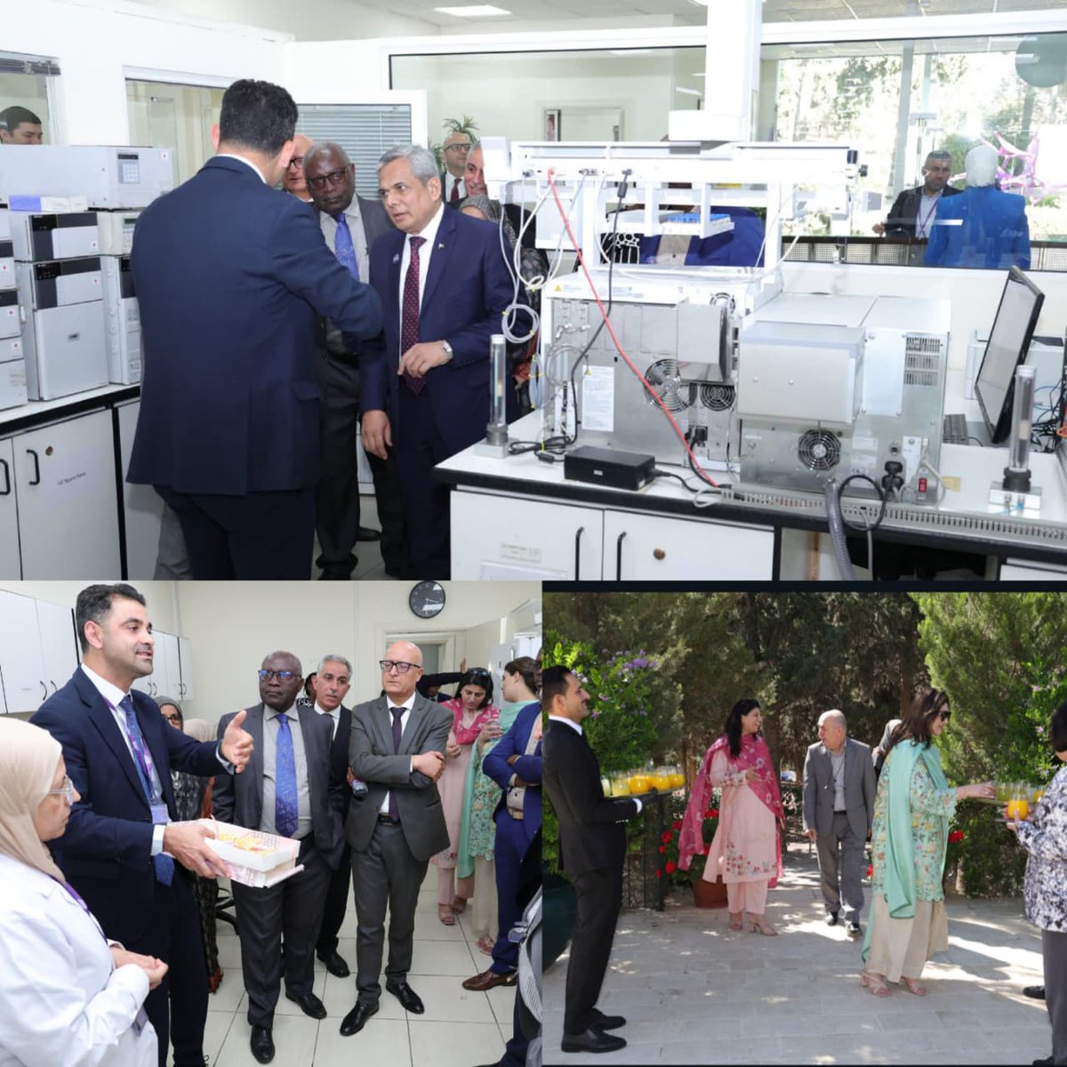 COMSATS_en's tweet image. COMSATS delegates, including TAC members &amp;amp; @ICESCO_En rep, visited @RSSJor  🇯🇴 lab facilities 🧪 for chemicals, food, water, biomed engineering 🧬 &amp;amp; environmental monitoring. RSS #scientists briefed delegation on their R&amp;amp;D work, innov. products &amp;amp; cutting-edge infrastructure.