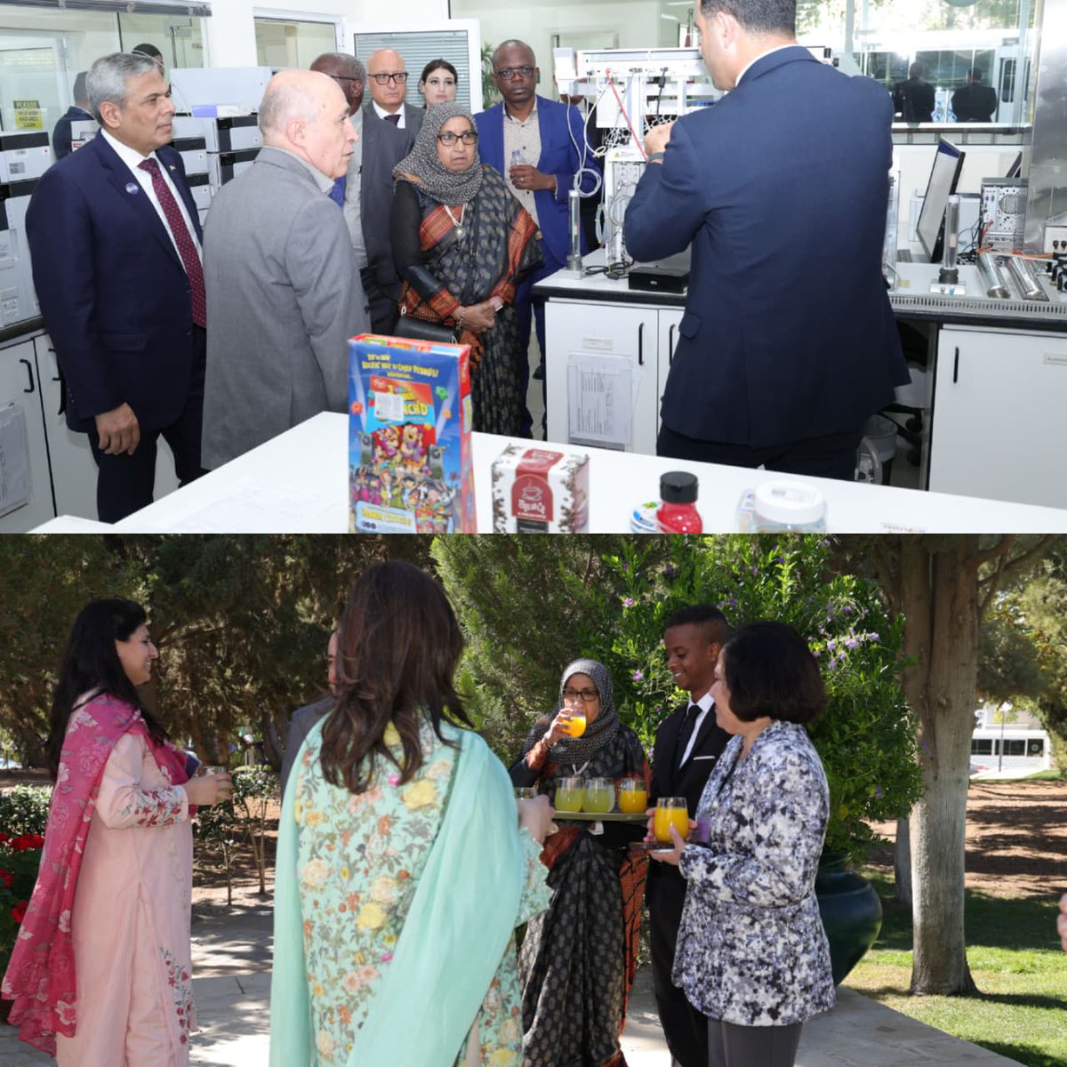 COMSATS_en's tweet image. COMSATS delegates, including TAC members &amp;amp; @ICESCO_En rep, visited @RSSJor  🇯🇴 lab facilities 🧪 for chemicals, food, water, biomed engineering 🧬 &amp;amp; environmental monitoring. RSS #scientists briefed delegation on their R&amp;amp;D work, innov. products &amp;amp; cutting-edge infrastructure.