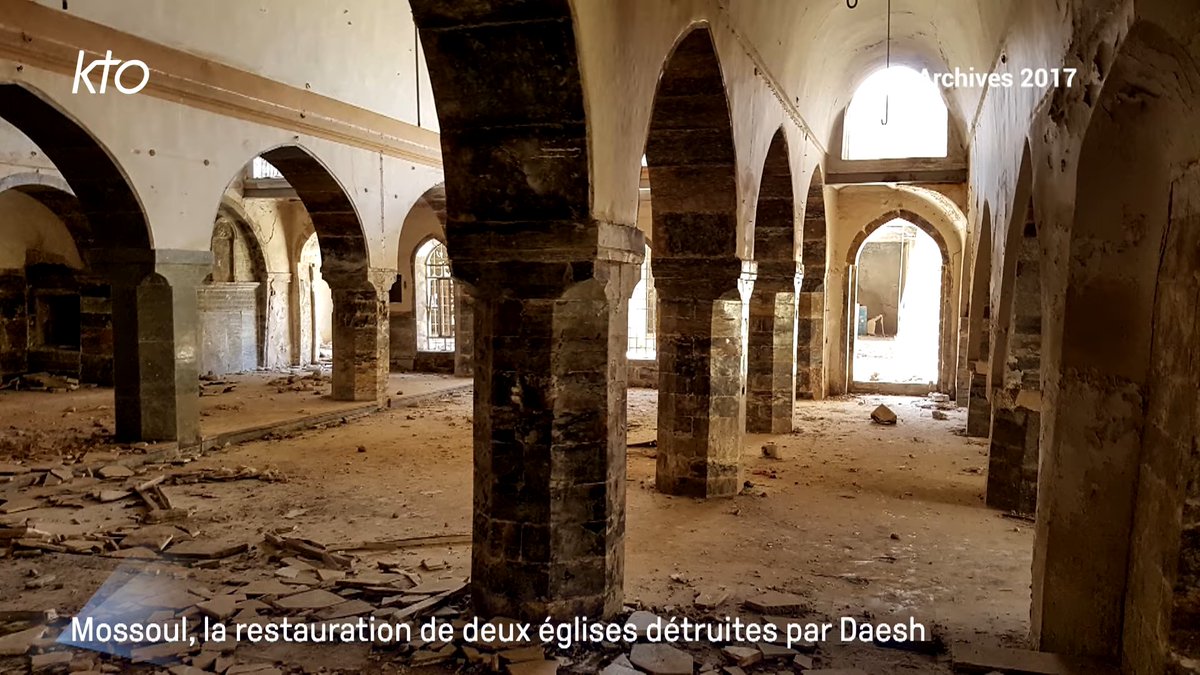 's tweet image. A #Mossoul, les églises Al-Tahira et Mar Toma, détruites par Daech, ont été restaurées puis inaugurées ce 15 octobre. Un symbole fort d'#espérance pour les chrétiens et pour tout le pays.

👉Reportage en #Irak 🇮🇶 : youtu.be/bIXWZ7G4Ijk

@OeuvredOrient @ALIPHFoundation