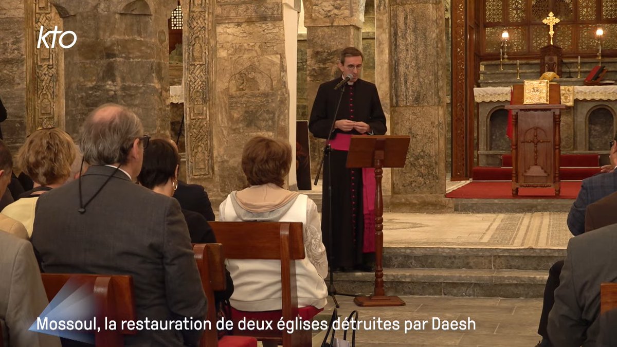 's tweet image. A #Mossoul, les églises Al-Tahira et Mar Toma, détruites par Daech, ont été restaurées puis inaugurées ce 15 octobre. Un symbole fort d'#espérance pour les chrétiens et pour tout le pays.

👉Reportage en #Irak 🇮🇶 : youtu.be/bIXWZ7G4Ijk

@OeuvredOrient @ALIPHFoundation