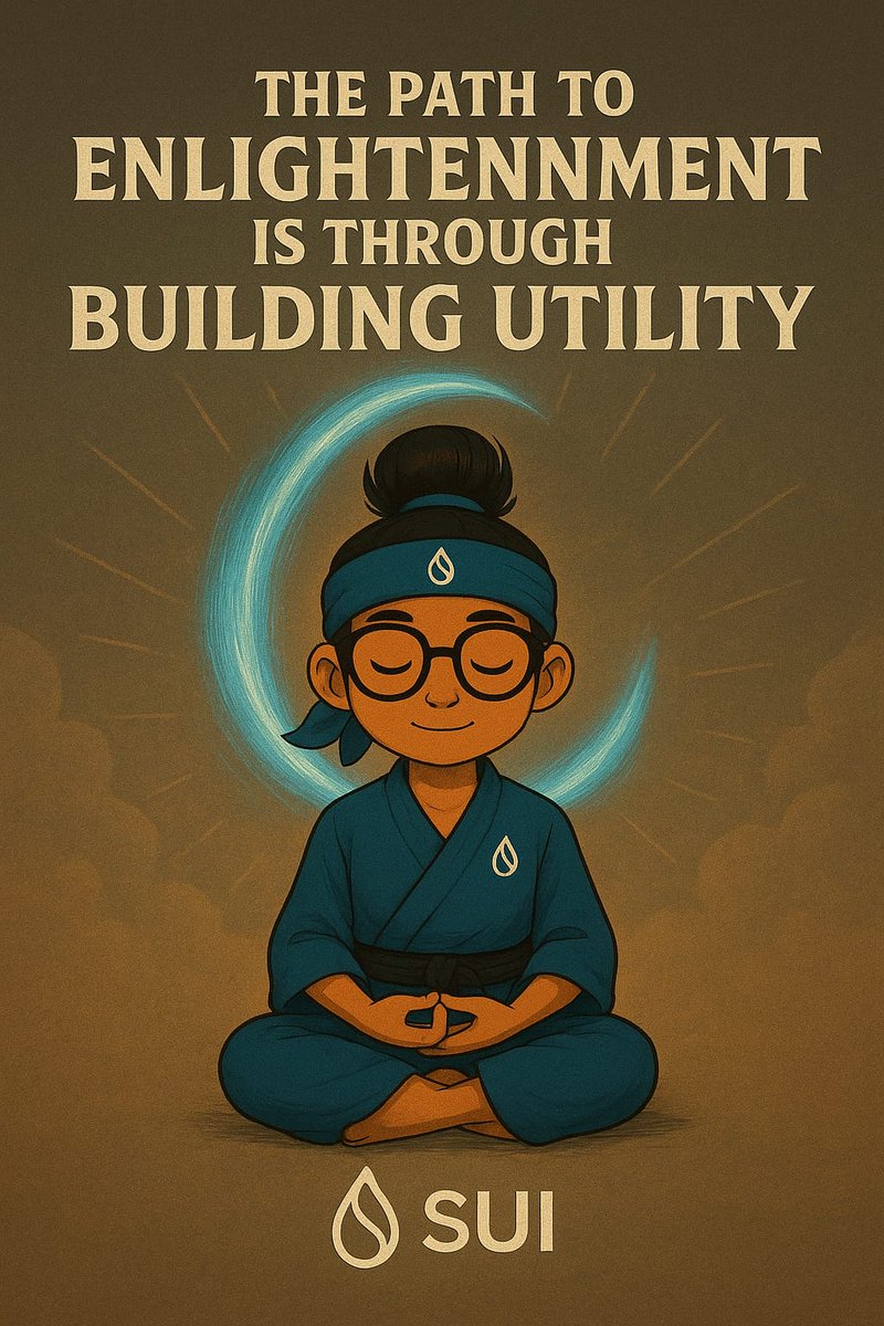 iamsuiofficial's tweet image. That’s our path. That’s our goal. 💧 

#Sui #IAMSUI #Builders #BuiltonSui