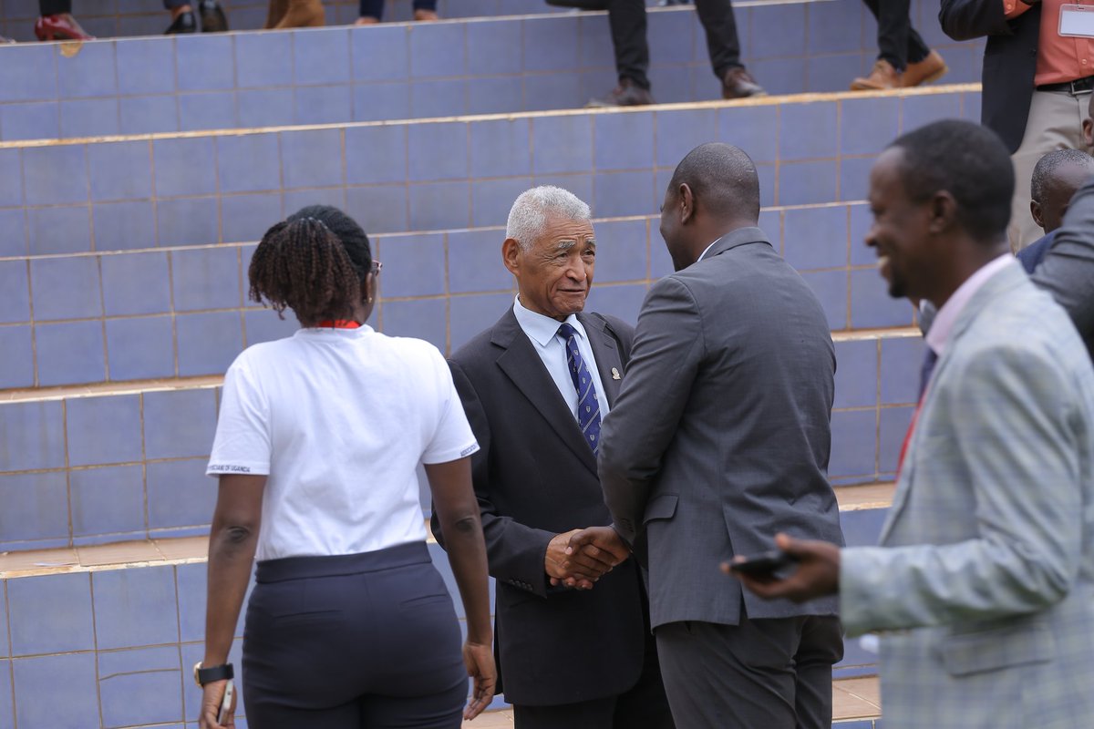 UgandaPhysician's tweet photo. Prof. Paul George D'Arbela– a celebrated Ugandan Physician, Cardiologist, researcher and academic at the APU Conference.
#APU_Conference https://t.co/bL2TujnVyB