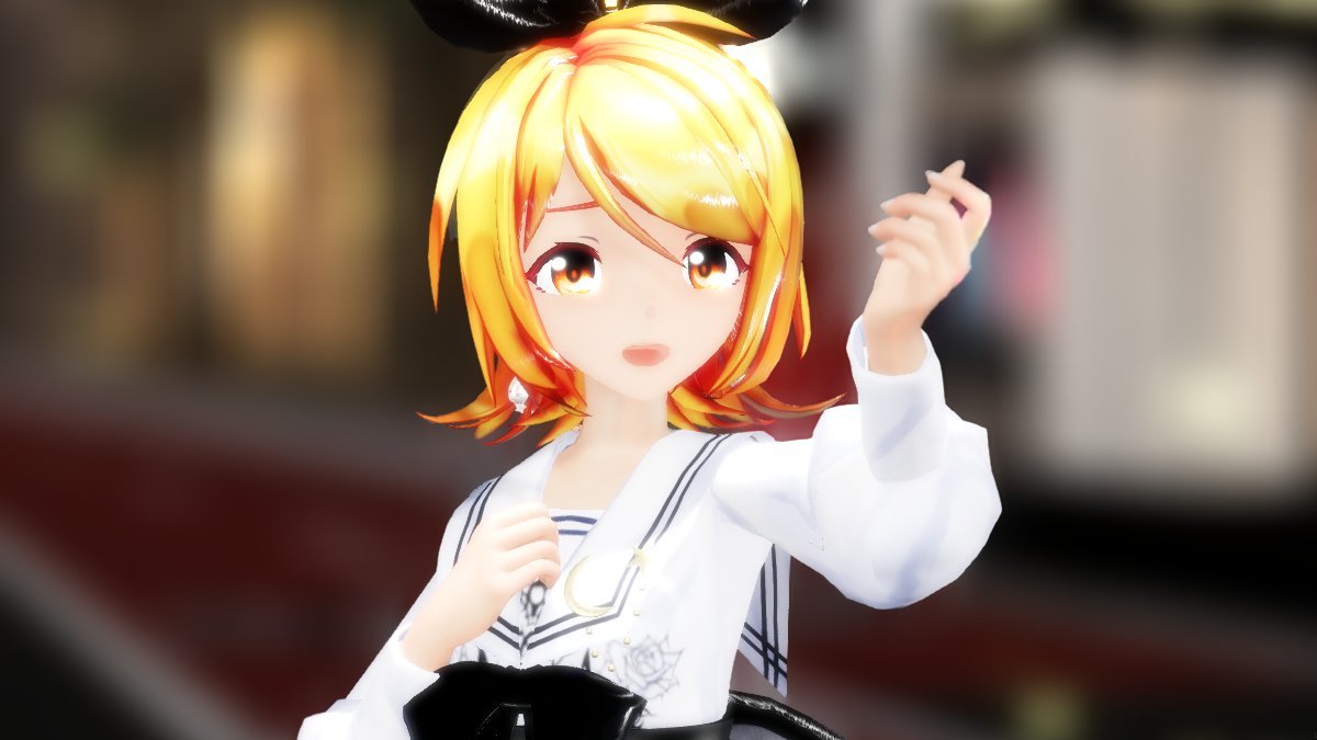 DekiHi1's tweet image. 動画アップしました！！
【MMD】鏡音リン「シュガーソングとビターステップリップ」【4K】
youtube.com/watch?v=D_XWrK…