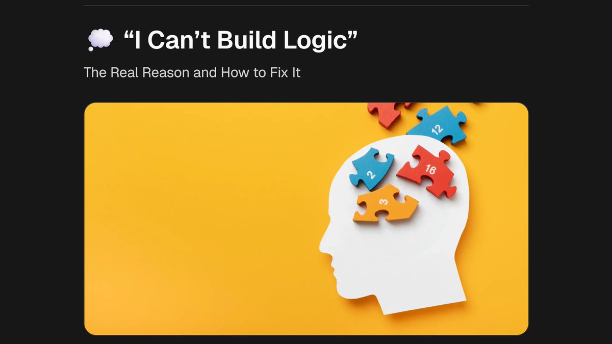 DevSagarKrJha's tweet image. If you are facing logic building problems peerlist.io/sagarkumarjha/…
#devlopers #coders #dsa_journey
