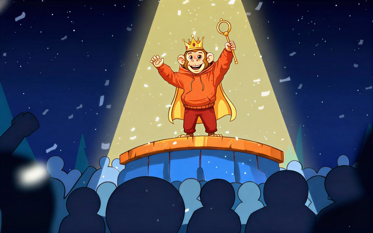 magicmojocoin's tweet image. ✨ When the magic hits, the jungle roars louder.
The King has arrived — crowned by energy, powered by $MOJO ⚡🐒
Witness the rise of true jungle magic 🌴👑

#MOJOMagic #Solana #CryptoMagic #MOJOTribe #BananaEnergy #Web3Vibes