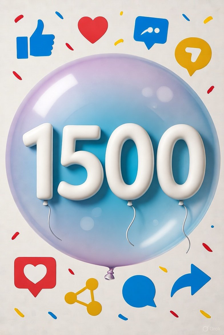 VoyageLuksh's tweet image. 🎉 Huge shoutout to my amazing Twitter fam!
 We've hit 1,500 followers! 🚀 Thank you all for the love, support, and awesome vibes.
Here's to more connections, conversations, and good times! 🥂 #Milestone #ThankYou #TwitterFam

Feel free to tweak it to match your style! If you