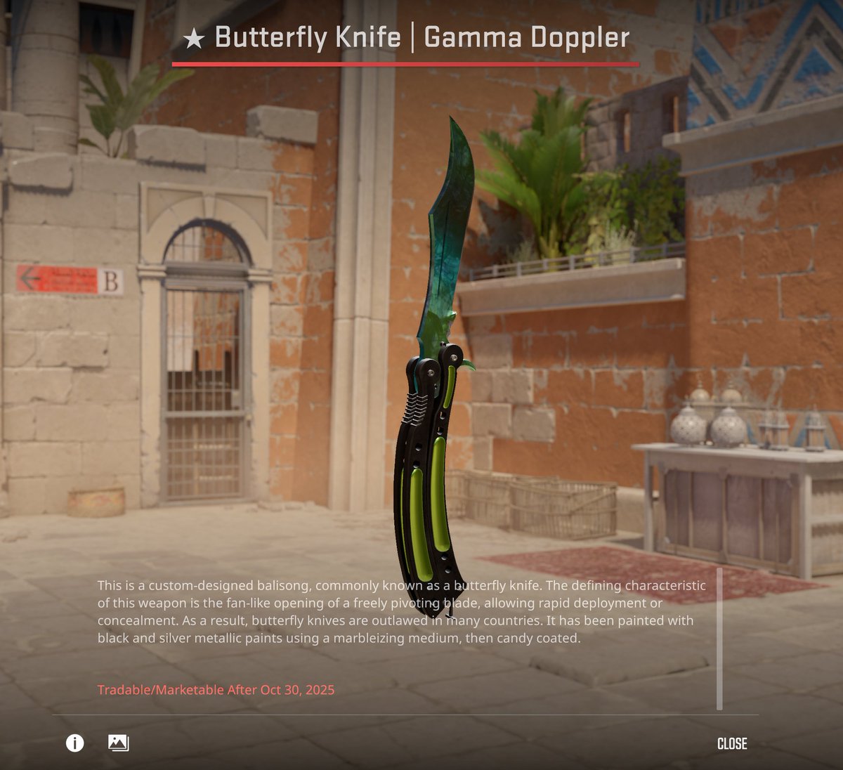 Dude actually hit a Butterfly | Gamma Doppler from the new trade-up 😳

🔥 PROMOCODE "TWSKIN"️

#CS2