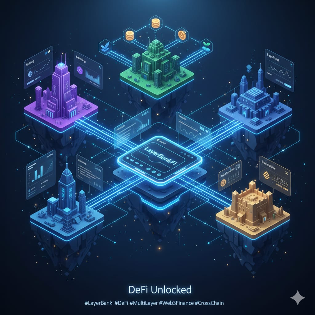 HustleNode's tweet image. The Problem with Most DeFi Platforms 
They pick a side  either one blockchain (like Ethereum) or one layer (like a specific L2).  
That means users get stuck in that ecosystem.  
High fees? Slow speeds? Sorry, you’re locked in 😩  @layerbank solve this.