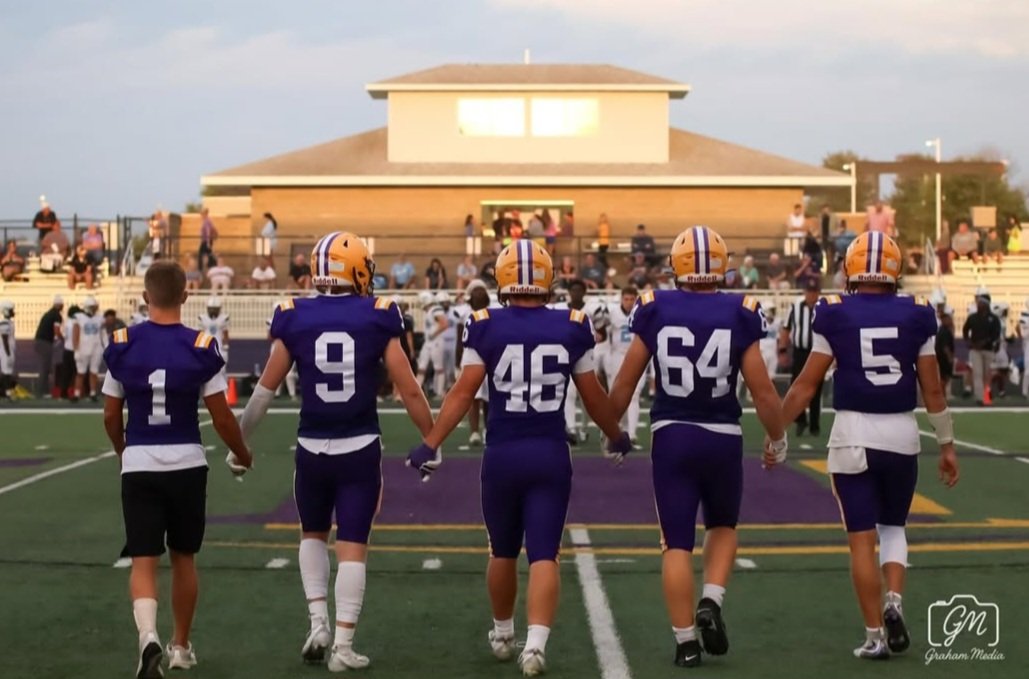 IT'S SENIOR night for #46. Last week of the regular season. 😭  Man, it went fast! 
<a href="/BerryhillGuy/">Guy Berryhill</a> - as your mom, there's nothing like watching you take hits, get back up and keep proving everyone wrong.  You are one of the toughest, most unique humans I know. Now, go get that W!