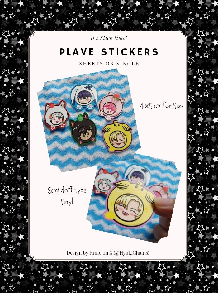 HyukiChains's tweet photo. Hello Hyukiess!~ 🪻

We're Open now with new Merch unlocked! 🪻💜

It's Stickers! Hope Hyukies like the first merch i launched today! 💜
.
.
.
.
🪻Form for buy:
https://t.co/33cv6InTE2

Bisa dibeli On the Spot juga ya jika ingin🪻 https://t.co/h5KsHf3nYw
