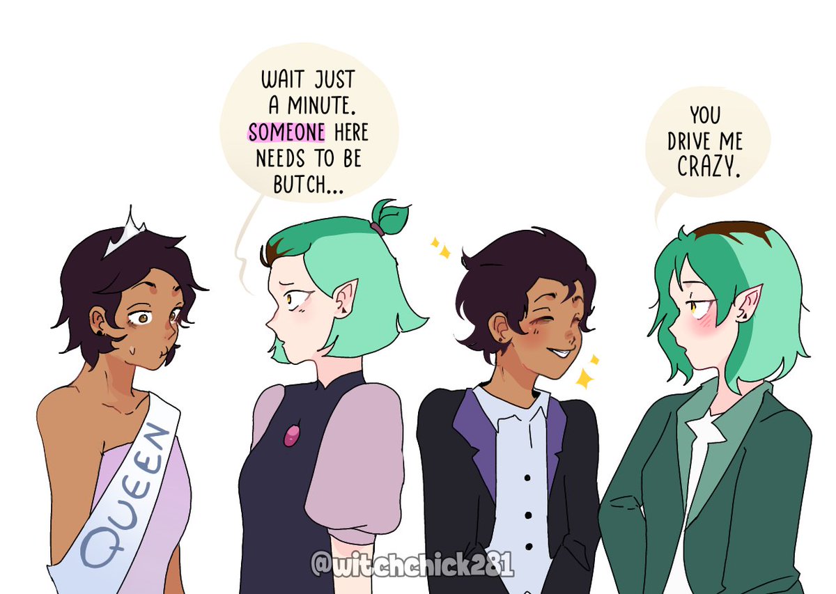 witchchick281's tweet image. #lumity