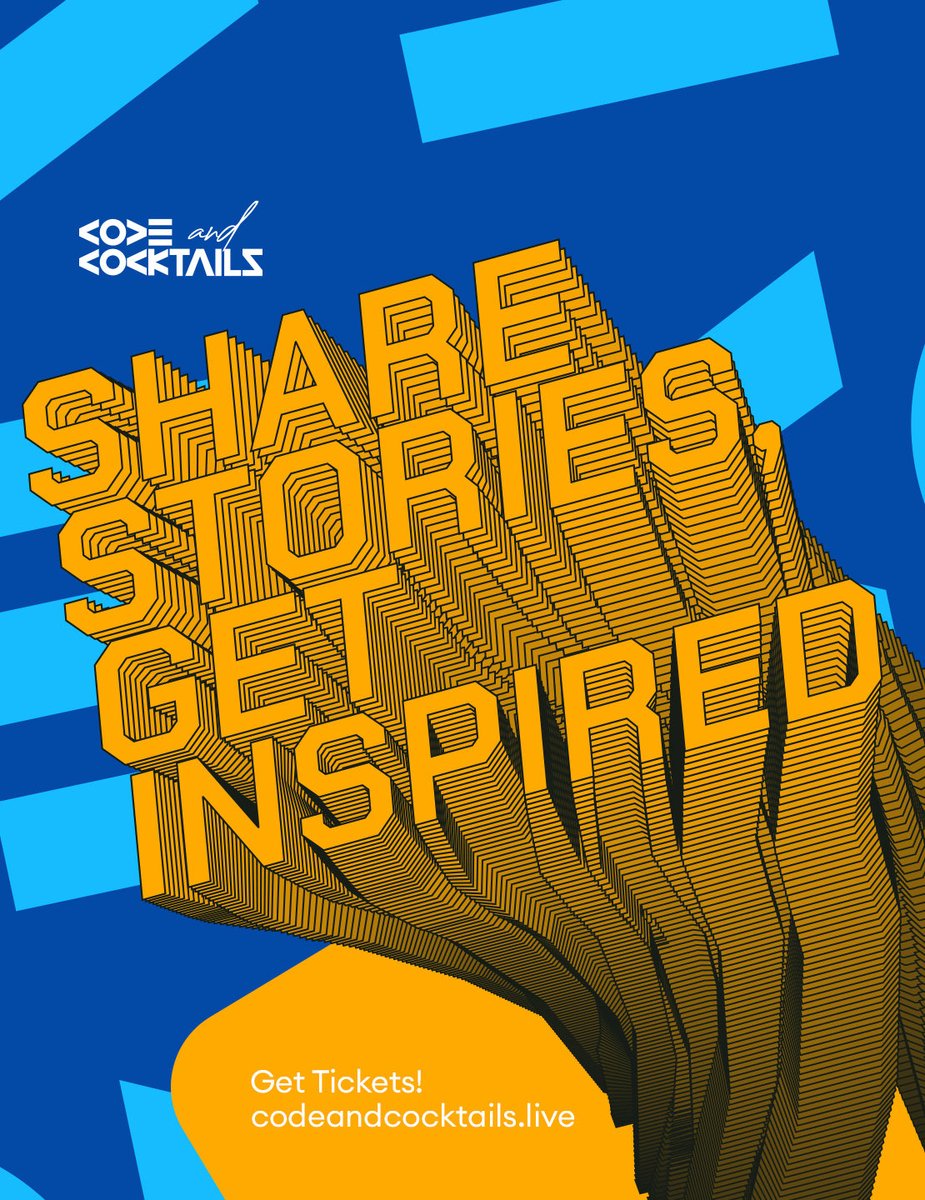 codeNcocktails's tweet image. Share stories that spark ideas, sip cocktails that fuel connections, and leave inspired to build your next big thing  🍹✨
This is YOUR tech party – join the vibe this November
Snag tickets before early bird flies away: codeandcocktails.live