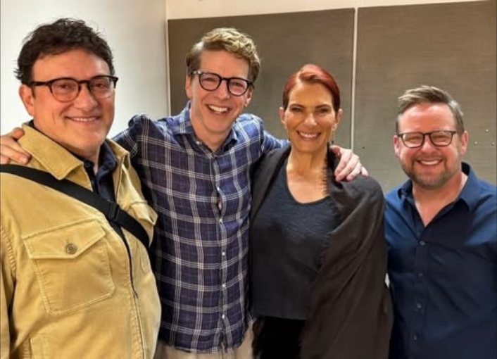 Thrilled and deeply moved by the final performance of Good Night,Oscar at theBarbican Theatre. Huge congrats &amp; gratitude to the brilliant @seanhayes for an epic performance and the profound experiences he and his collaborators have brought to audiences in Chicago, NYC and London.