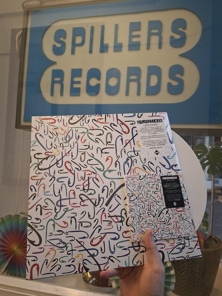 spillersrecords's tweet photo. Very much enjoyed our first listen of the new @TheLemonheads album earlier today!

The first album of new original material in almost 20 years, fair to say it's been worth the wait 🤍

CD £11.99 💿
INDIES EXC White LP £24.99 ⚪️ https://t.co/EtIjnRmL4I