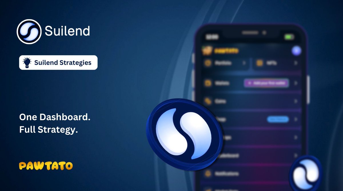 𝗡𝗲𝘄 𝗜𝗻𝘁𝗲𝗴𝗿𝗮𝘁𝗶𝗼𝗻 𝗨𝗽𝗱𝗮𝘁𝗲: 𝗦𝘂𝗶𝗹𝗲𝗻𝗱 𝗦𝘁𝗿𝗮𝘁𝗲𝗴𝗶𝗲𝘀 𝗻𝗼𝘄 𝗹𝗶𝘃𝗲! 

We’ve expanded our <a href="/suilendprotocol/">Suilend</a> portfolio integration on Pawtato, now including 𝗦𝘂𝗶𝗹𝗲𝗻𝗱 𝗦𝘁𝗿𝗮𝘁𝗲𝗴𝗶𝗲𝘀 for a complete view of your DeFi activity.

Track both your