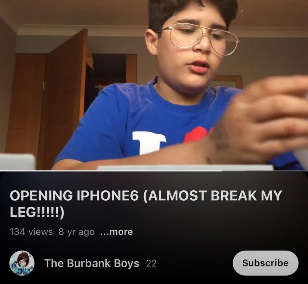 sleazepopdaily's tweet photo. Fakemink’s Youtube channel from when he was a kid has been found https://t.co/pxhTsmXG3f