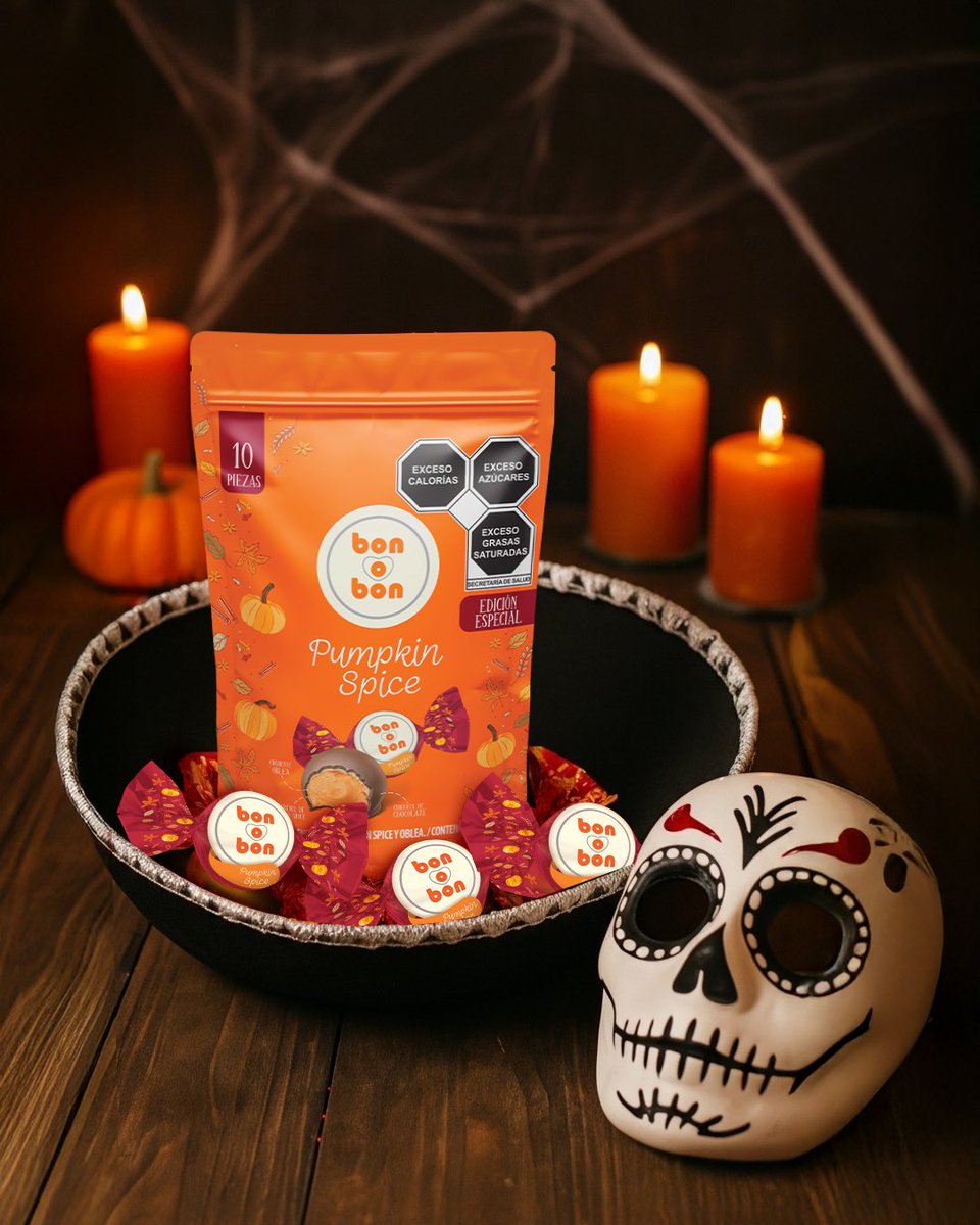 Ya que estamos en modo Halloween, va datita de color: en México hay un bon o bon sabor Pumpkin Spice. 🎃

Nada, eso. ¿Lo probarías? 👀