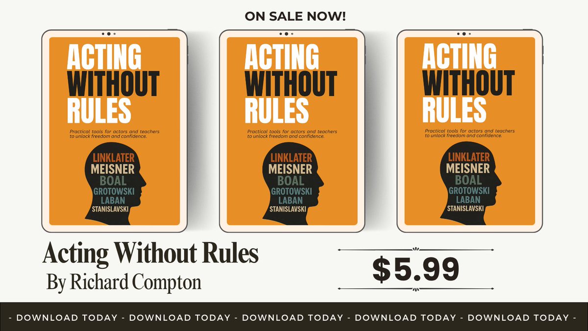 eBookHunter's tweet image. Transform your acting skills and truly connect with breath, body, and imagination. Get your copy of 'Acting Without Rules' cravebooks.com/b-61647?refere… #ArtisticInspiration #NonFiction
