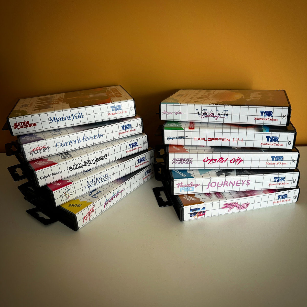 TimeSlaveRec's tweet image. MASTERS OF OUTRUN: RESTOCKED!!!!!!!

We’ve managed to get hold of more ‘Sega’ style cases for the box sets and so we’ve added a handful of copies of each release in the 10 album series; celebrating the CLASSICS of the Synthwave genre

timeslaves.bandcamp.com/merch