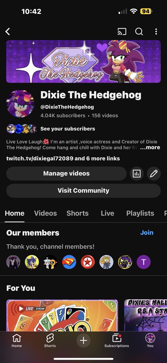 🌺✨Dixie The Hedgehog✨🌺 tweet media