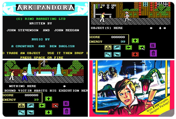 The #C64 A to Z

My Fave ‘A’ Games - No. 20

Ark Pandora

Ark Pandora brings welcome variety to the arcade adventure genre with innovative icon-based controls, challenging puzzles, and quirky enemies. It is an unusual but thoroughly engaging game.