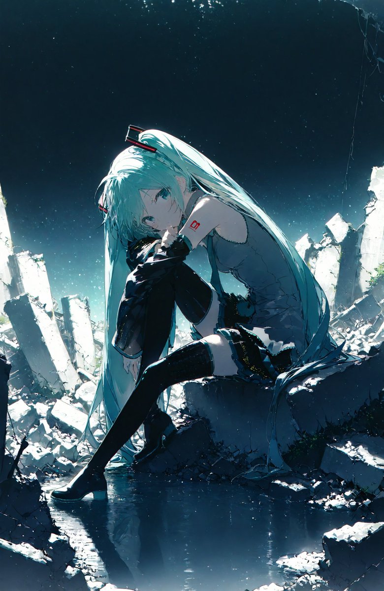 tobenItorino's tweet image. #初音ミク #AIイラスト #AIart