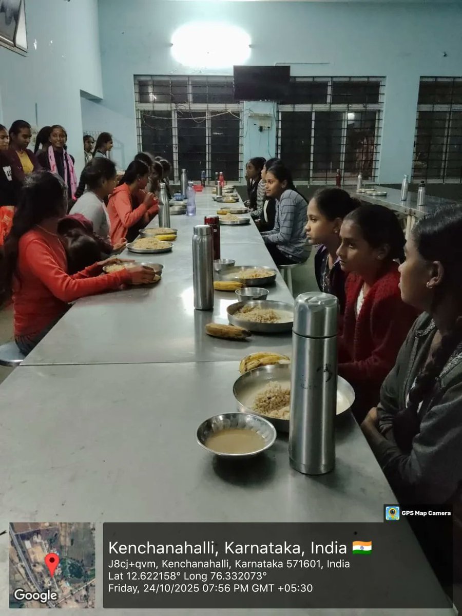 Dinner #SocialAudit_SWDMeals #SocialWelfare_Karnataka