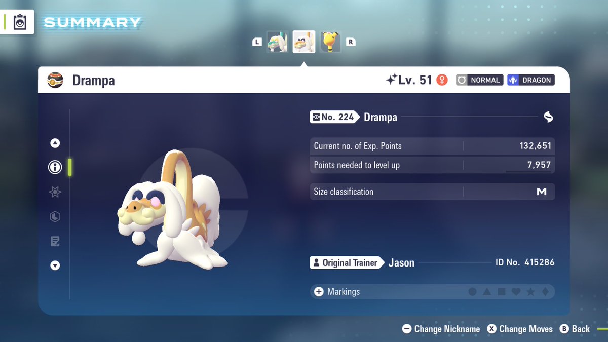 odeerodeer's tweet image. SHINY DRAMPA!!! this literally only took me half an hour oh my god 😭
#pokemonlegendsza