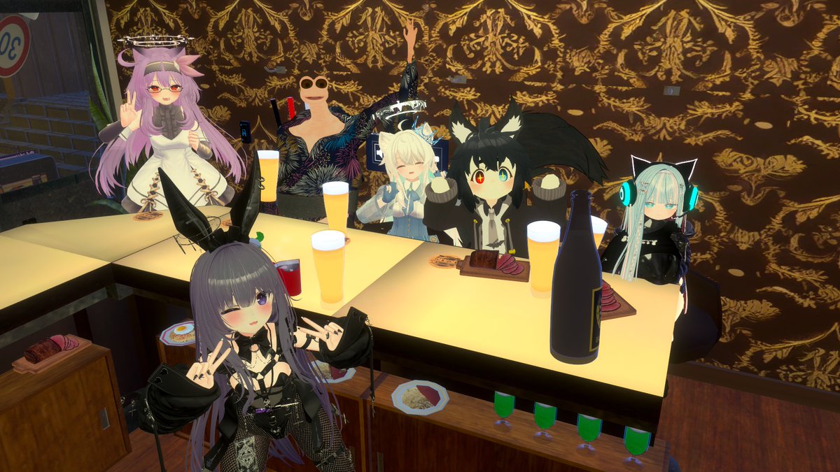 Aetherium_VRC's tweet image. 本日はまほろばのれん街の出張営業にお越しくださりありがとうございました。

お店としては初参加でしたので、シーシャを知らないような方とも交流ができて新鮮でした！
今後も機会があれな参加させていただきますので、その際はよろしくお願いします。
 #まほろばのれん街　＃VRCエーテリウム